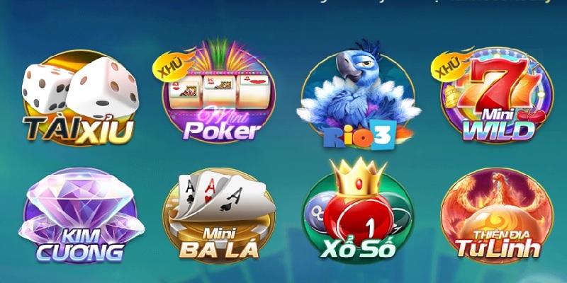 Trang chủ 22 Mini game đặc sắc, nhận thưởng tức khắc